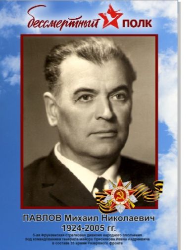 Павлов Михаил Николаевич