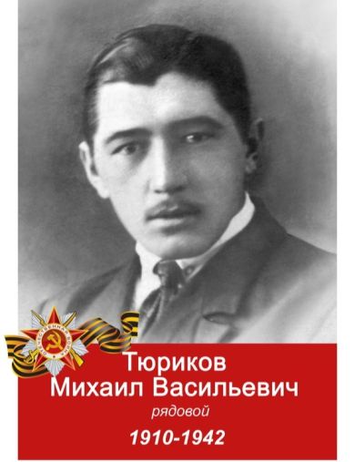 Тюриков Михаил Васильевич