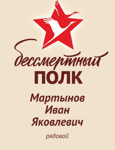 Мартынов Иван Яковлевич