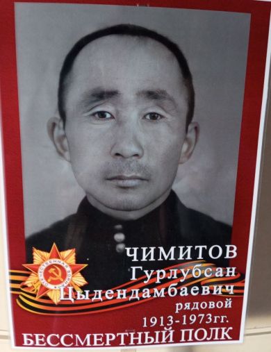 Чимитов Гурлубсан Цыдендамбаевич
