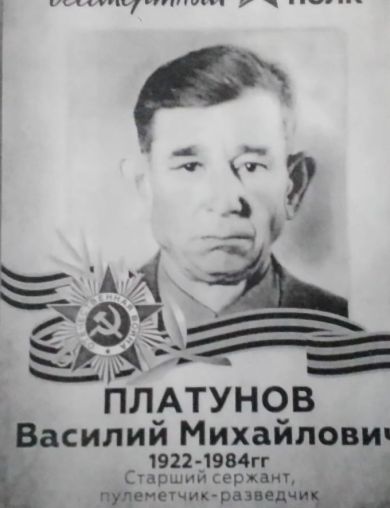 Платунов Василий Михайлович