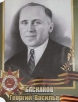 Баскаков Георгий Васильевич