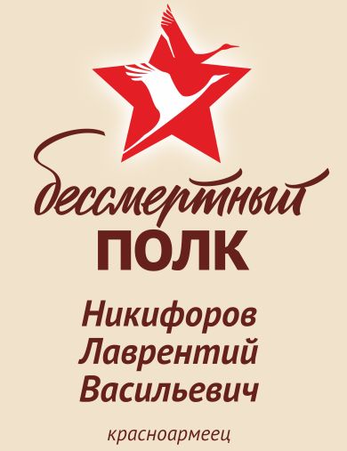 Никифоров Лаврентий Васильевич