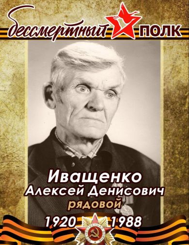 Иващенко Алексей Денисович