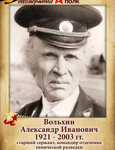 Вольхин Александр Иванович