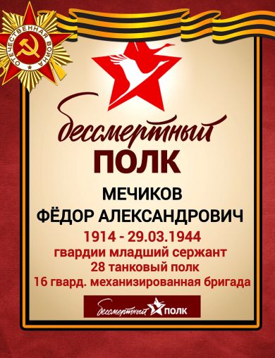 Мечиков Фёдор Александрович