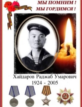 Хайдаров Раджаб Умарович