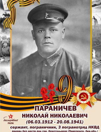 Параничев Николай Николаевич