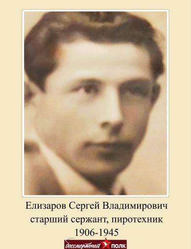 Елизаров Сергей Владимирович