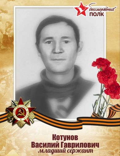 Котунов Василий Гаврилович