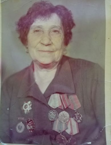 Растегаева Мария Фёдоровна