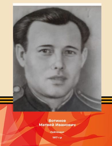 Вотинов Матвей Иванович