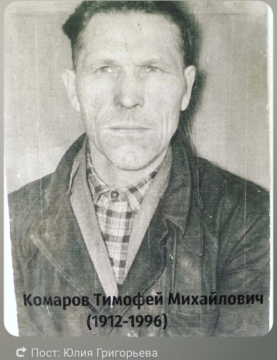 Комаров Тимофей Михайлович