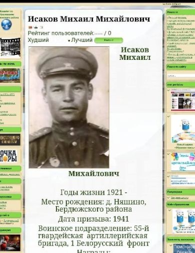 Исаков Михаил Михайлович
