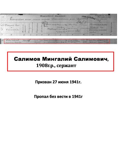 Салимов Мингалий Салимович