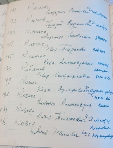 Козина Зинаида Александровна