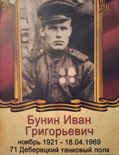 Бунин Иван Григорьевич