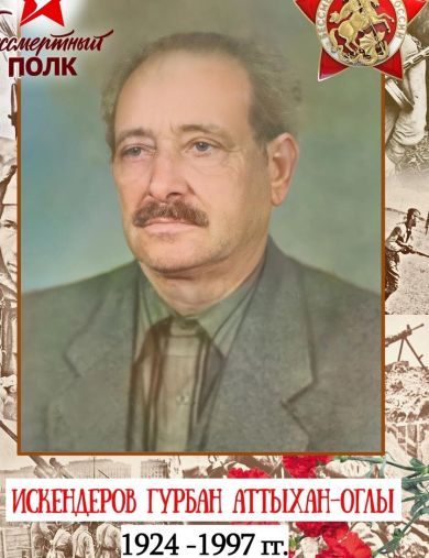 Искендеров Гурбан Аттыхан Оглы
