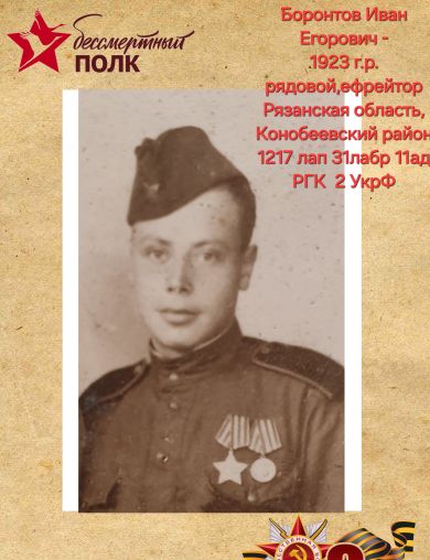 Боронтов Иван Егорович