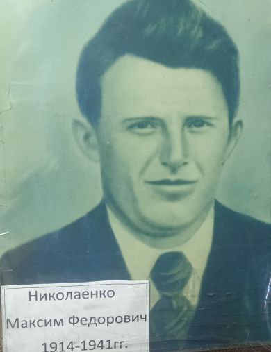 Николаенко Максим Федорович