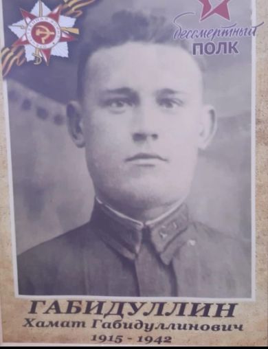 Габидуллин Хамат Хамидулинович