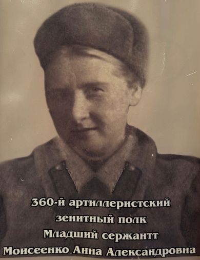 Моисеенко Анна Александровна