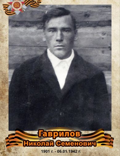 Гаврилов Николай Семенович