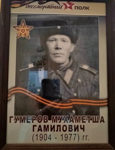 Гумеров Мухаметша Гамилович