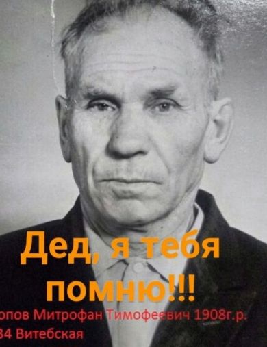 Попов Митрофан Тимофеевич
