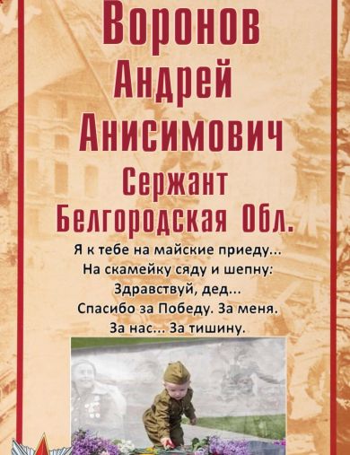 Воронов Андрей Анисимович