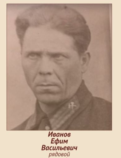 Иванов Ефим Васильевич