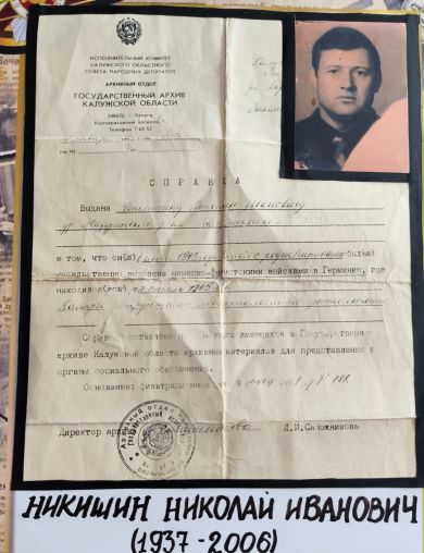 Никишин Николай Иванович