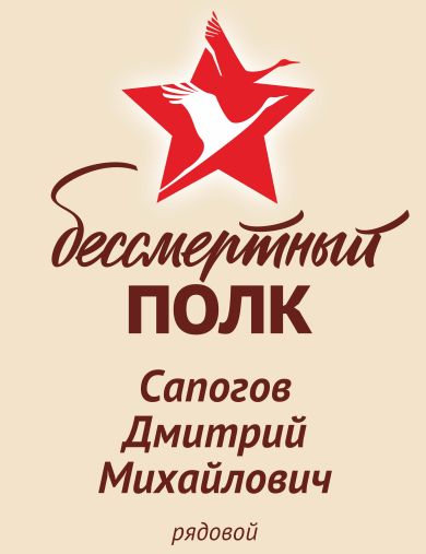 Сапогов Дмитрий Михайлович