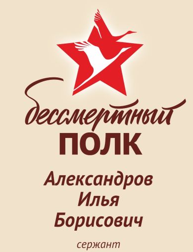 Александров Илья Борисович