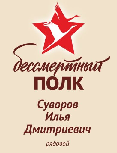 Суворов Илья Дмитриевич