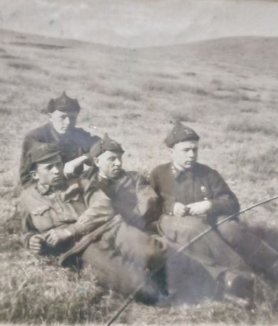 Иванов (сзади),  Яцына, Коротков, Митрошин