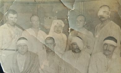 Артюхов Александр Петрович в госпитале