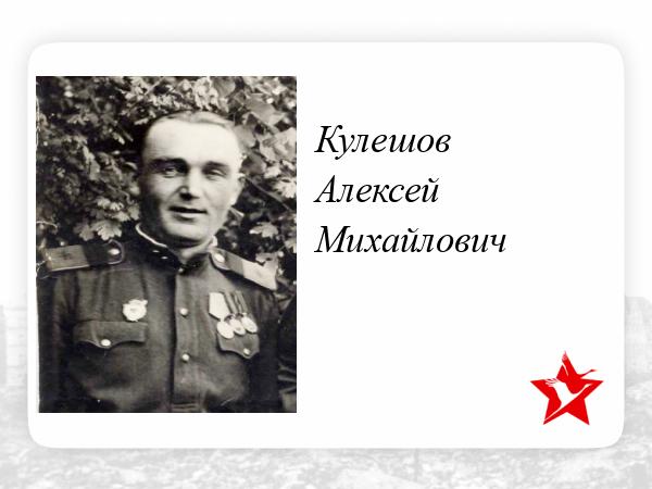 Бессмертный полк. Уфа. Кулешов Алексей Михайлович