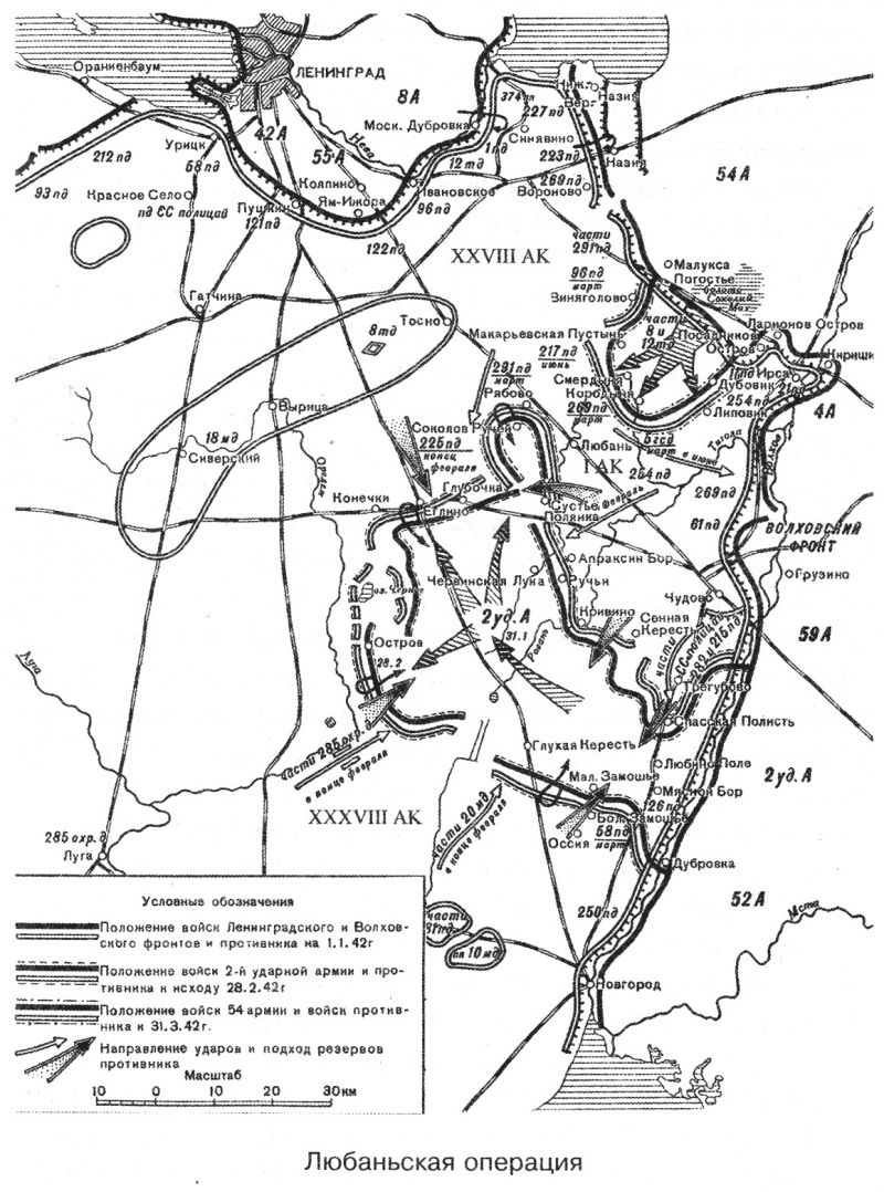 Люблинская операция 1942 карта