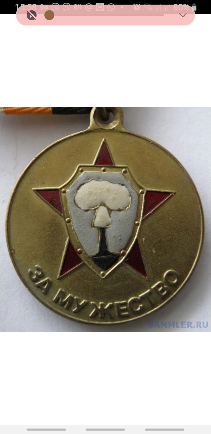 Медаль за мужество