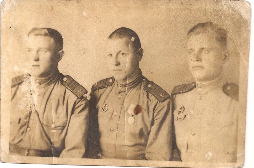 Рябов, Грачев, Амелин (слева направо)